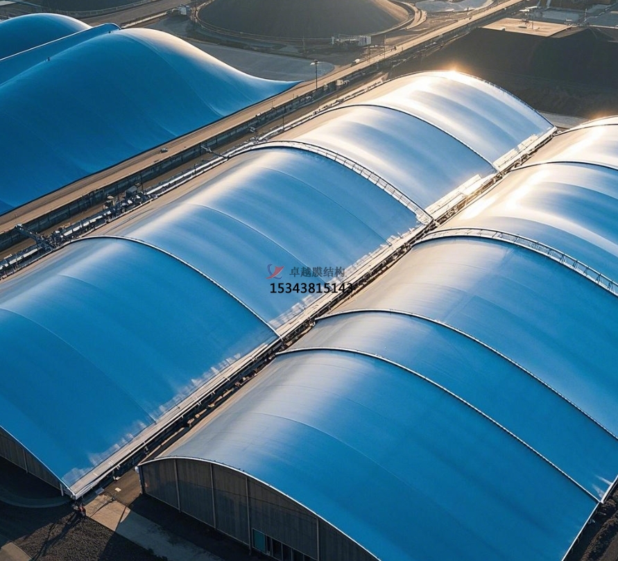 滁州<font color='red'>膜結構公司</font>【煤場膜結構】滁州膜結構廠家