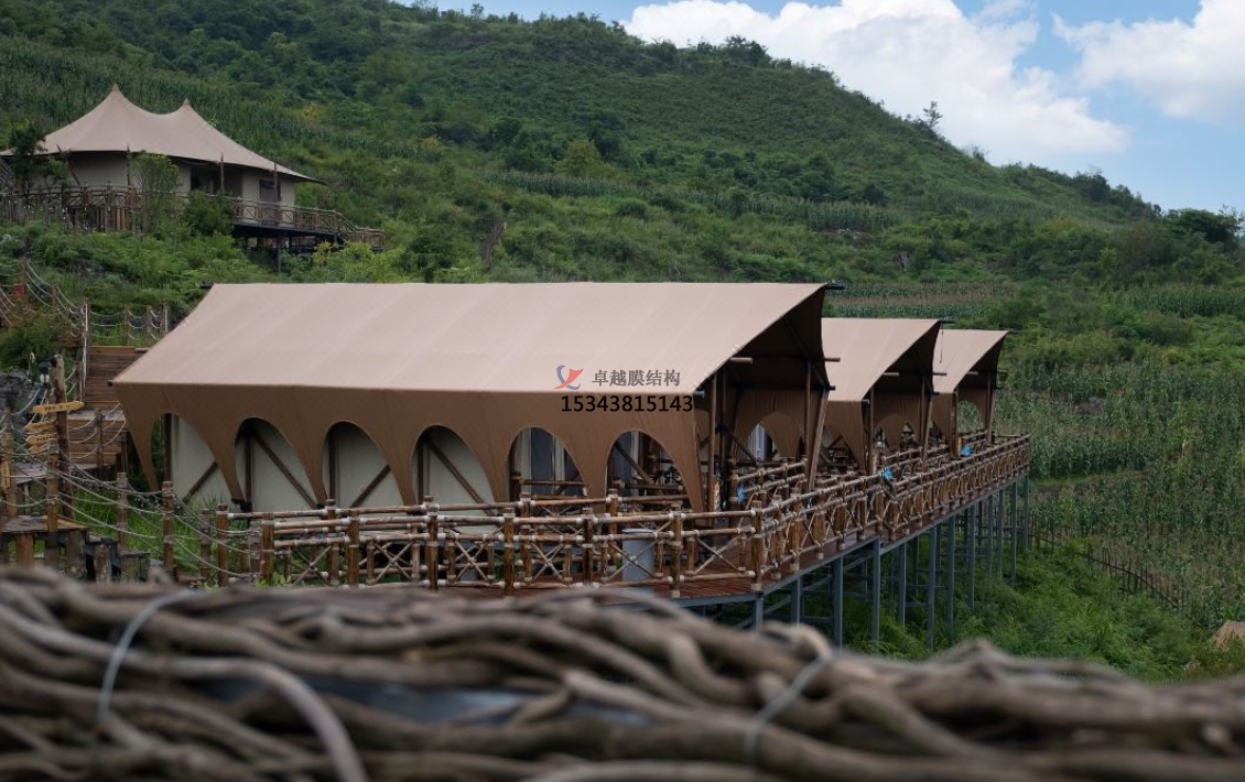 漳州<font color='red'>膜結構公司</font>【帳篷酒店】漳州膜結構廠家