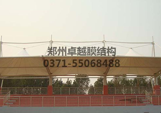 石家莊<font color='red'>膜結(jié)構(gòu)看臺</font>/舞臺【石家莊人民醫(yī)學(xué)高等?？茖W(xué)校等】工程設(shè)計施工案例